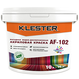 Фасадная акриловая краска KLESTER AF-102